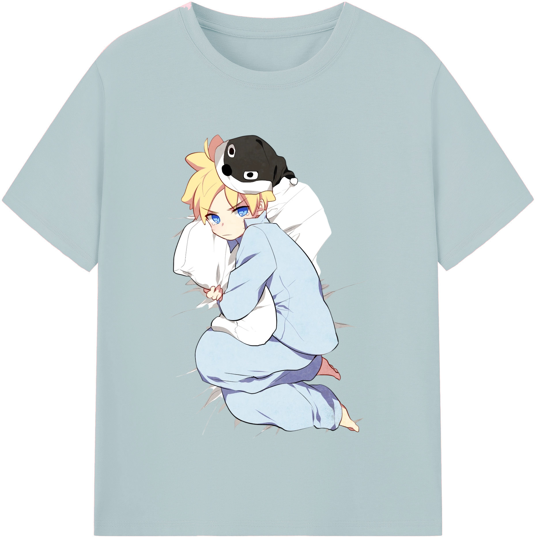 （画像用） NARUTO -ナルト- うずまき ナルト Uzumaki Naruto 綿100％半袖Tシャツ（フロントプリント）